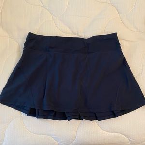 Lululemon tennis skirt in navy